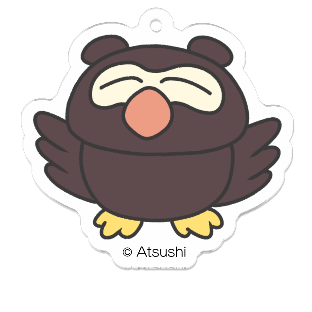 アクリルキーホルダー（くろみつ）