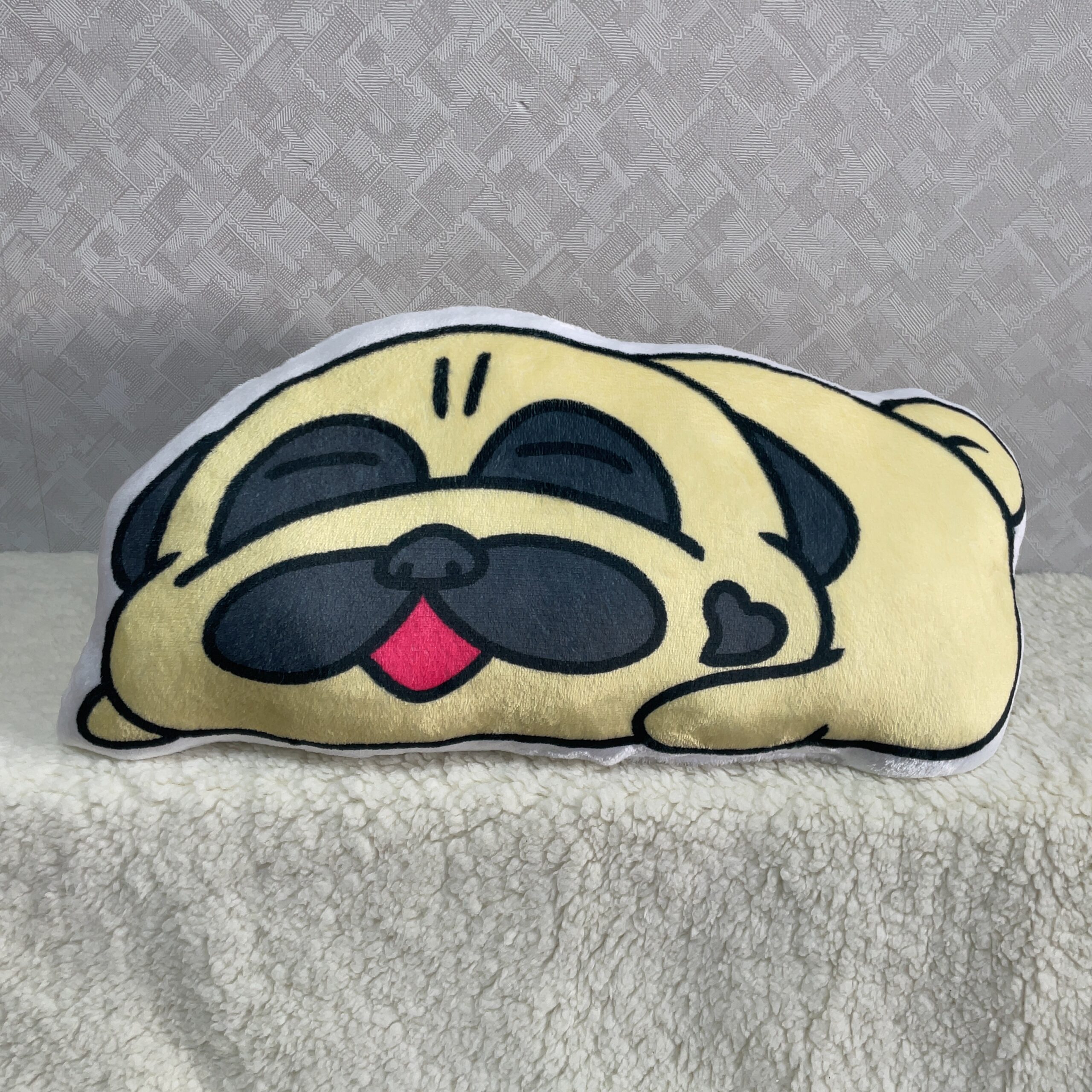 ふかふかクッション（きなこ）リバーシブル | 和菓子がテーマの