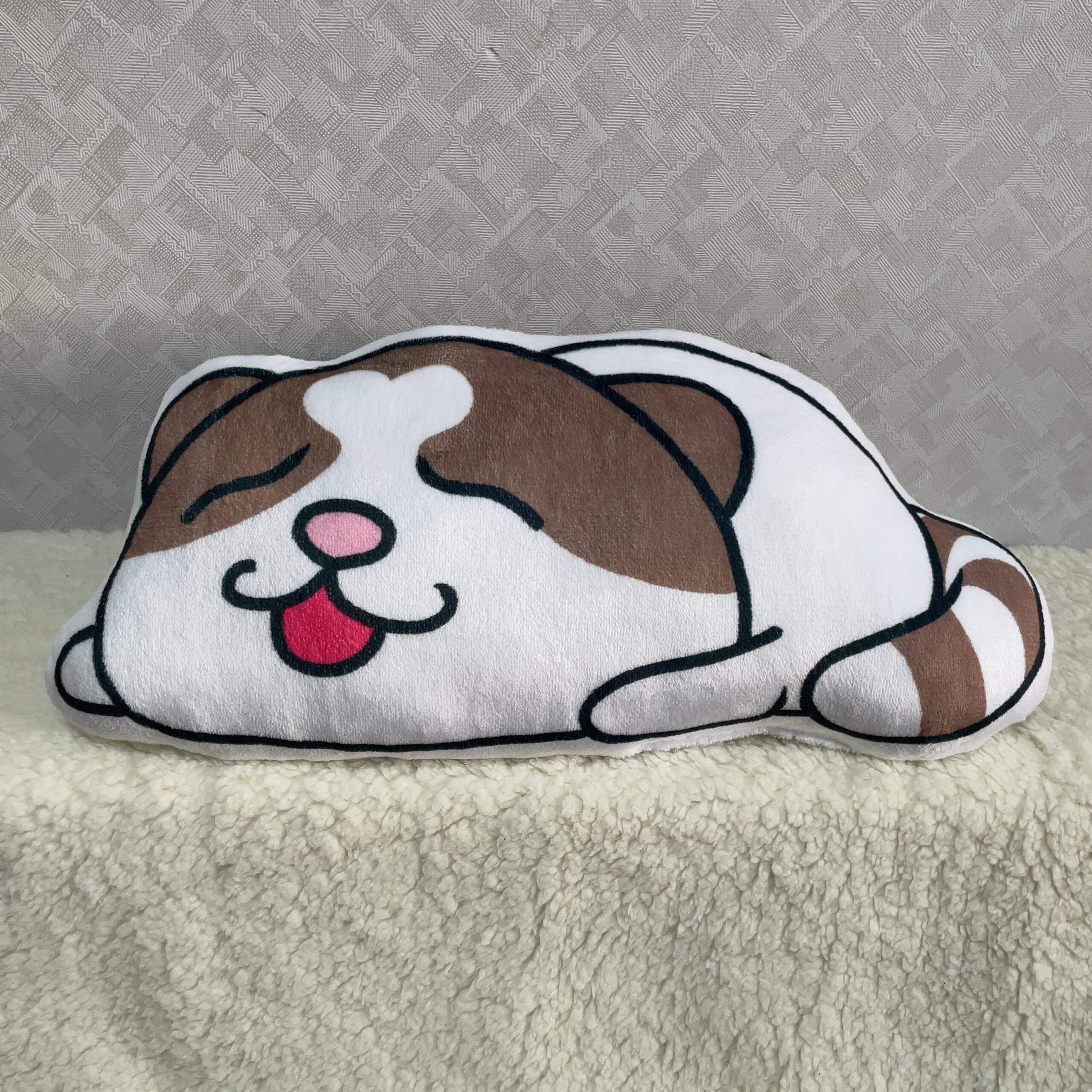 ふかふかクッション（しらたま）リバーシブル